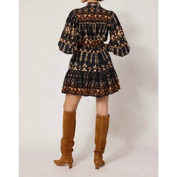 NEW CLEOBELLA vanessa mini dress in la vie print - Picture 3 of 7